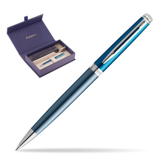 Długopis Waterman Hemisphere Sea Blue - kolekcja French Riviera w oryginalnym pudełku Waterman, wsuwane etui