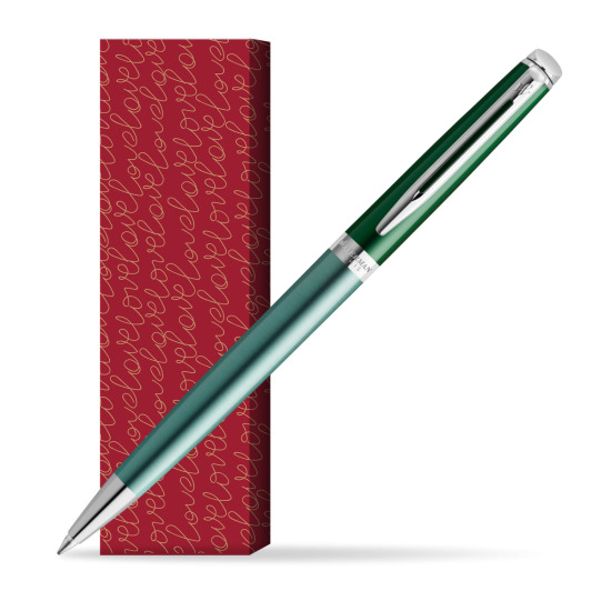 Długopis Waterman Hemisphere Vineyard Green - kolekcja French Riviera w obwolucie True Love