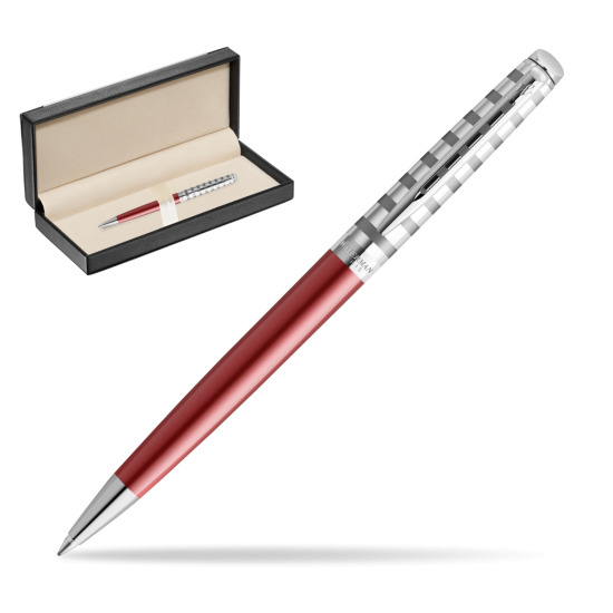 Długopis Waterman Hemisphere Deluxe Marine Red - kolekcja French Riviera w pudełku classic black