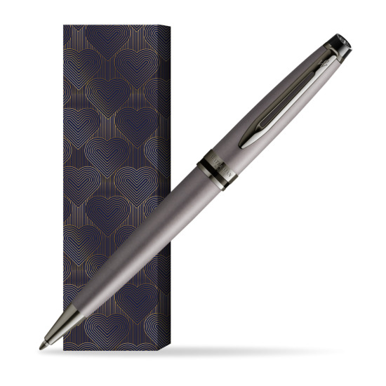 Długopis Waterman Expert Metalic Srebrny CT w obwolucie Glamour Love