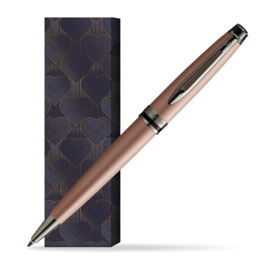 Długopis Waterman Expert Metalic Różowe Złoto CT w obwolucie Glamour Love