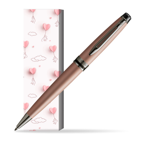 Długopis Waterman Expert Metalic Różowe Złoto CT w obwolucie Love is in the air