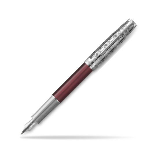 Pióro wieczne Parker Sonnet Premium Metal & Red CT