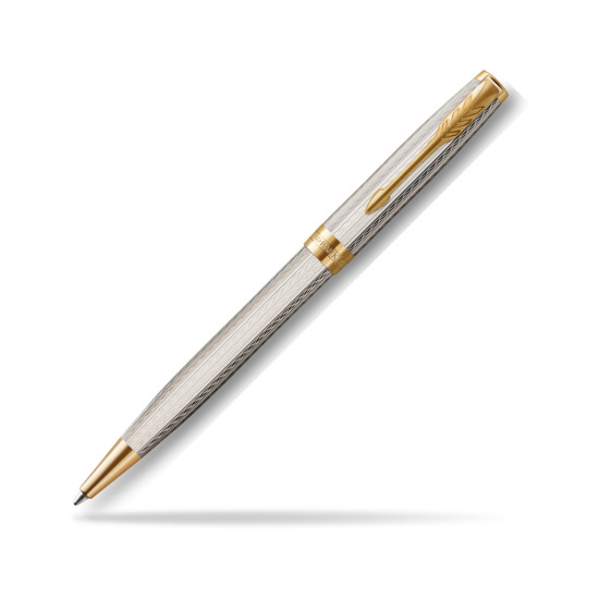 Długopis Parker Sonnet Premium Silver Mistral GT 