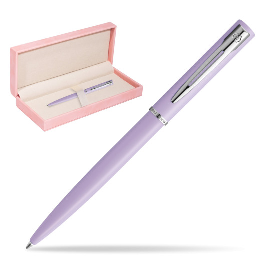 Długopis Waterman Allure Pastel Fioletowy w różowym pudełku zamszowym