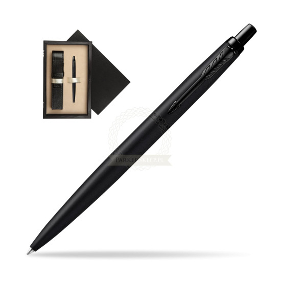 Długopis Parker Jotter XL Monochrome Black - Edycja Specjalna w pudełku drewnianym Czerń Single Ecru