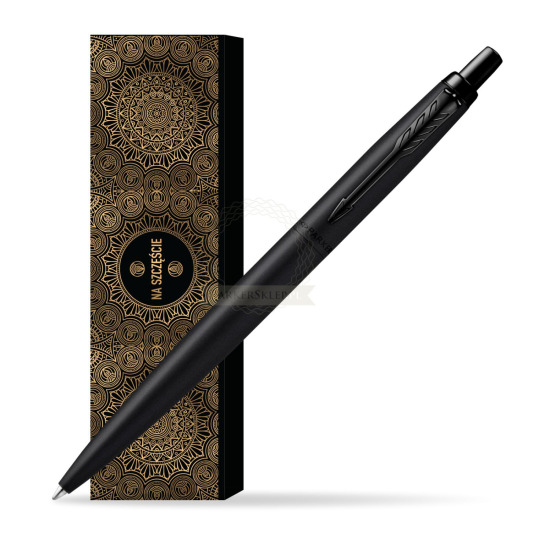 Długopis Parker Jotter XL Monochrome Black - Edycja Specjalna w obwolucie Orientalne szczęście 