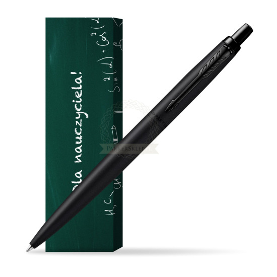 Długopis Parker Jotter XL Monochrome Black - Edycja Specjalna w obwolucie Szkoła