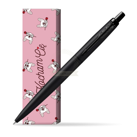 Długopis Parker Jotter XL Monochrome Black - Edycja Specjalna w obwolucie Sweet Rose