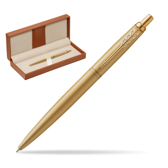 Długopis Parker Jotter XL Monochrome Gold- Edycja Specjalna w pudełku classic brown