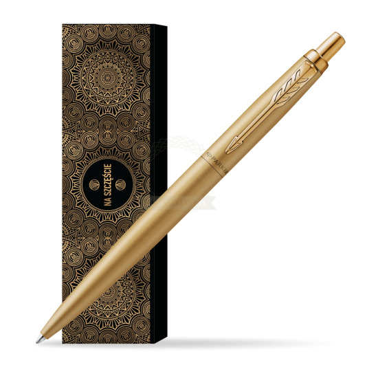 Długopis Parker Jotter XL Monochrome Gold- Edycja Specjalna w obwolucie Orientalne szczęście 