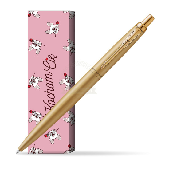 Długopis Parker Jotter XL Monochrome Gold- Edycja Specjalna w obwolucie Sweet Rose