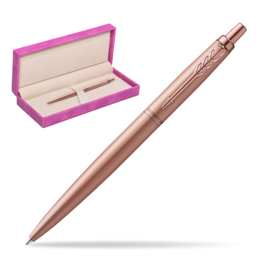 Długopis Parker Jotter XL Monochrome Pink Gold - Edycja Specjalna w pudełku zamszowym fuksja