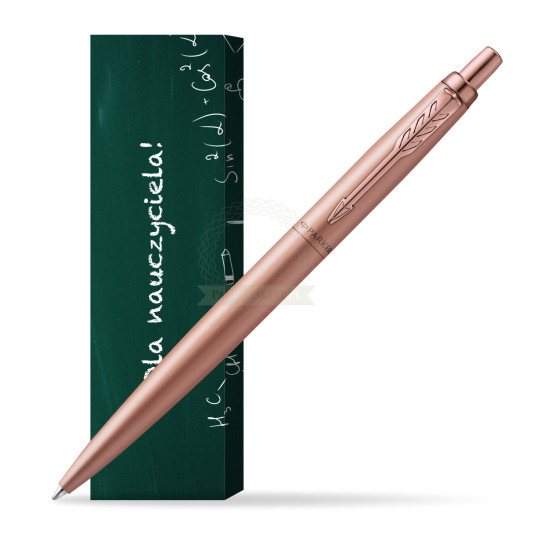 Długopis Parker Jotter XL Monochrome Pink Gold - Edycja Specjalna w obwolucie Szkoła