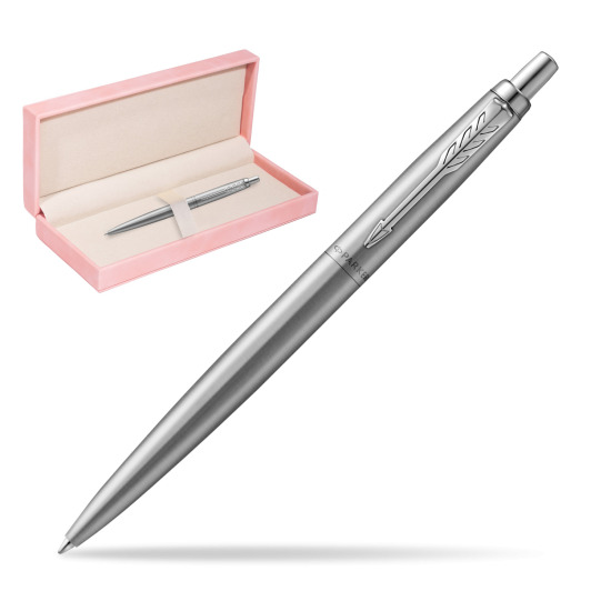 Długopis Parker Jotter XL Monochrome Grey - Edycja Specjalna w różowym pudełku zamszowym