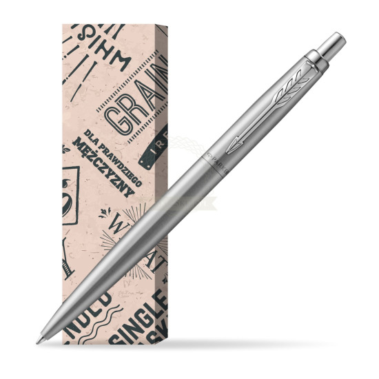 Długopis Parker Jotter XL Monochrome Grey - Edycja Specjalna w obwolucie Męski świat