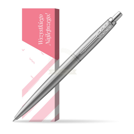 Długopis Parker Jotter XL Monochrome Grey - Edycja Specjalna w obwolucie Wszystkiego najlepszego