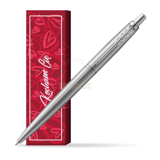 Długopis Parker Jotter XL Monochrome Grey - Edycja Specjalna w obwolucie Kocham Cię