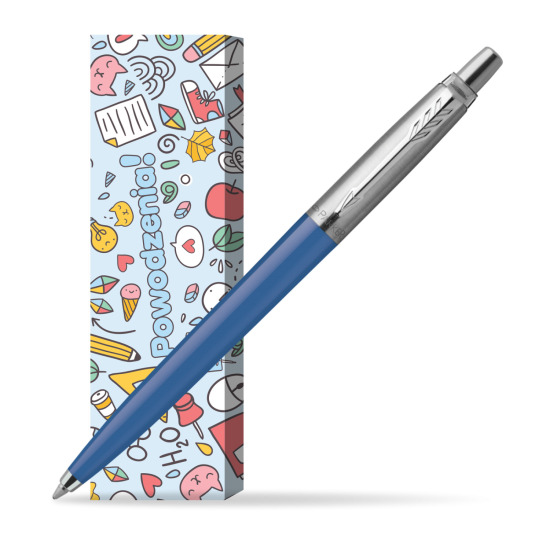 Długopis Parker Jotter Originals Blue Denim w obwolucie Powodzenia