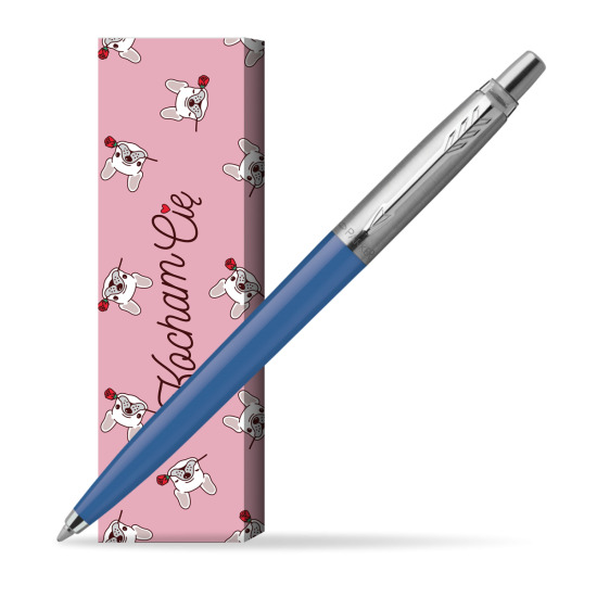 Długopis Parker Jotter Originals Blue Denim w obwolucie Sweet Rose