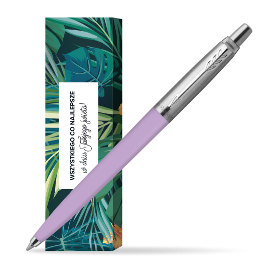 Długopis Parker Jotter Originals Pastel Lilac w obwolucie Twoje święto