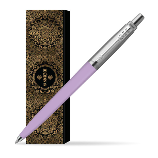 Długopis Parker Jotter Originals Pastel Lilac w obwolucie Orientalne szczęście 