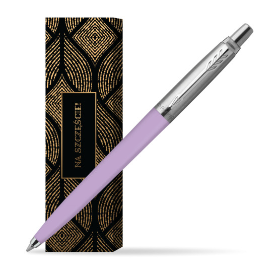 Długopis Parker Jotter Originals Pastel Lilac w obwolucie Szczęśliwy traf