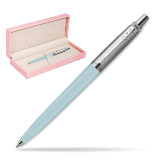 Długopis Parker Jotter Originals Pastel Baby Blue - Edycja Specjalna w różowym pudełku zamszowym