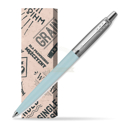 Długopis Parker Jotter Originals Pastel Baby Blue - Edycja Specjalna w obwolucie Męski świat