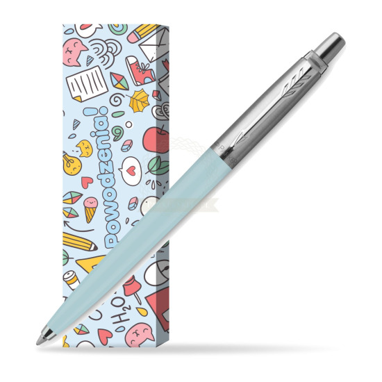 Długopis Parker Jotter Originals Pastel Baby Blue - Edycja Specjalna w obwolucie Powodzenia