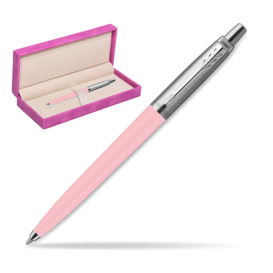 Długopis Parker Jotter Originals Pastel Baby Pink - Edycja Specjalna w pudełku zamszowym fuksja