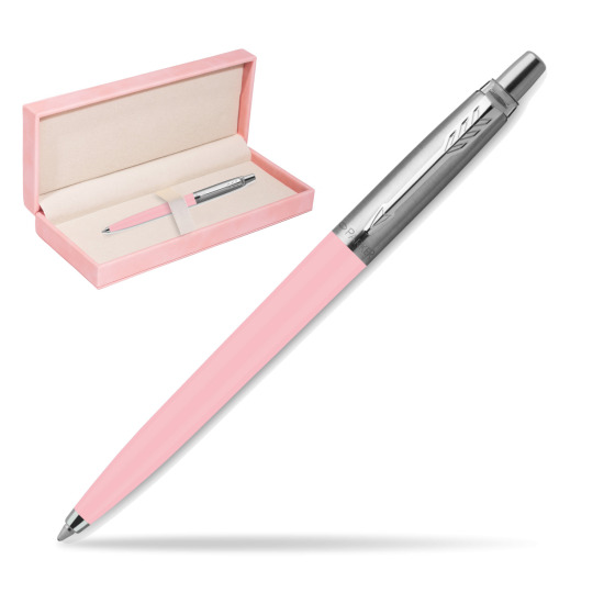 Długopis Parker Jotter Originals Pastel Baby Pink - Edycja Specjalna w różowym pudełku zamszowym