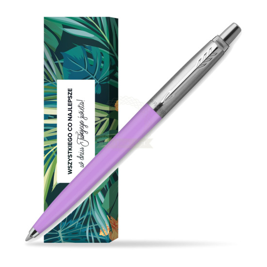 Długopis Parker Jotter Originals Pastel Purple - Edycja Specjalna w obwolucie Twoje święto