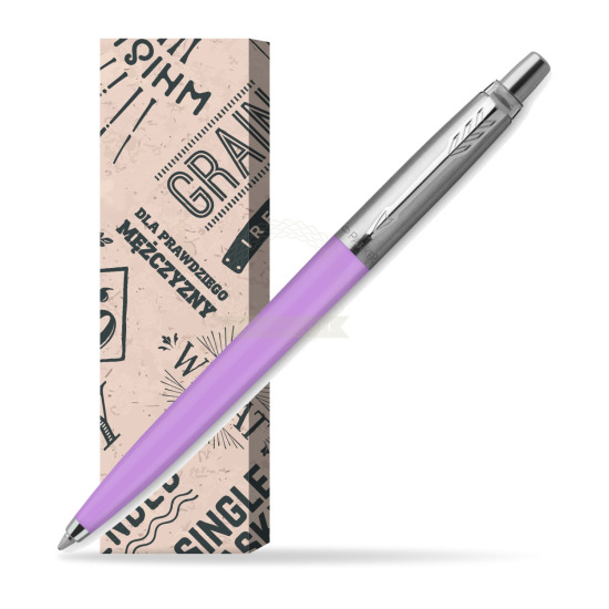 Długopis Parker Jotter Originals Pastel Purple - Edycja Specjalna w obwolucie Męski świat
