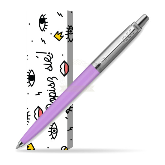 Długopis Parker Jotter Originals Pastel Purple - Edycja Specjalna w obwolucie Popisz się!