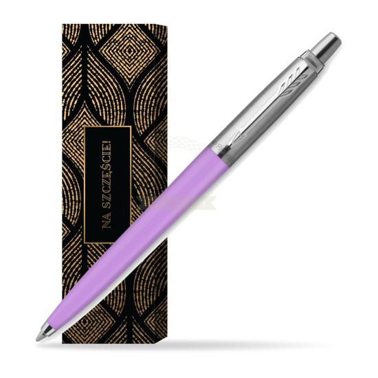 Długopis Parker Jotter Originals Pastel Purple - Edycja Specjalna w obwolucie Szczęśliwy traf