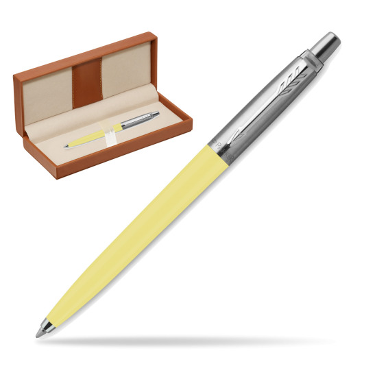 Długopis Parker Jotter Originals Pastel Yellow - Edycja Specjalna w pudełku classic brown