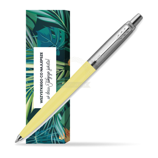 Długopis Parker Jotter Originals Pastel Yellow - Edycja Specjalna w obwolucie Twoje święto