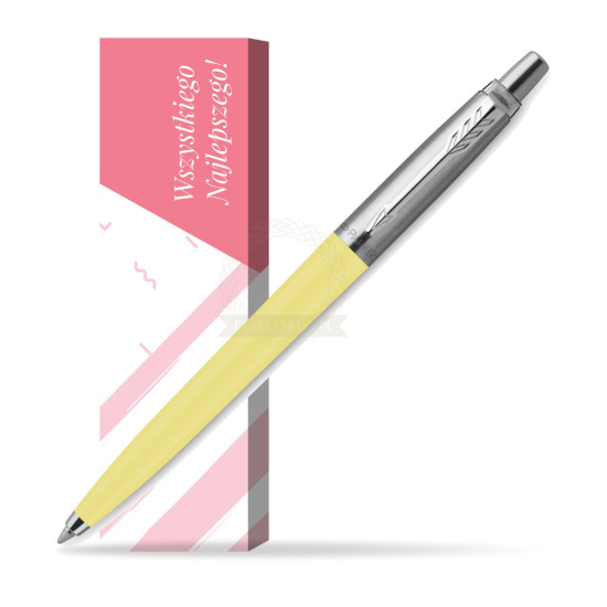 Długopis Parker Jotter Originals Pastel Yellow - Edycja Specjalna w obwolucie Wszystkiego najlepszego