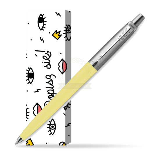 Długopis Parker Jotter Originals Pastel Yellow - Edycja Specjalna w obwolucie Popisz się!