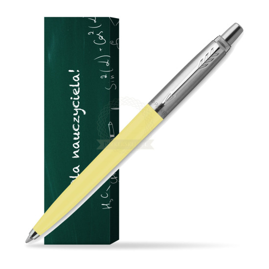 Długopis Parker Jotter Originals Pastel Yellow - Edycja Specjalna w obwolucie Szkoła