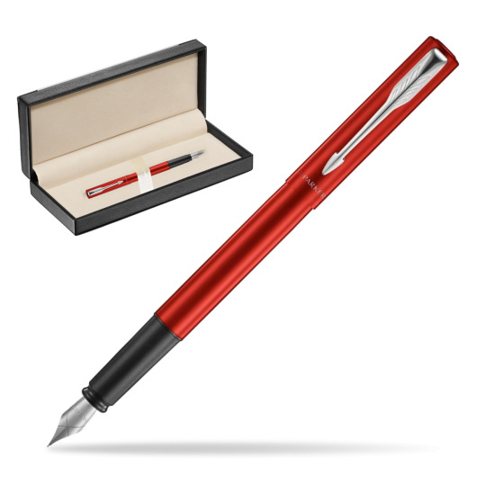 Pióro wieczne Parker Vector XL Red CT w pudełku classic black