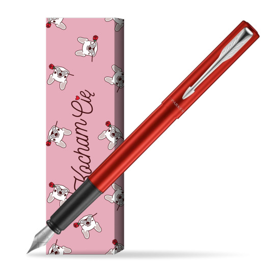 Pióro wieczne Parker Vector XL Red CT w obwolucie Sweet Rose