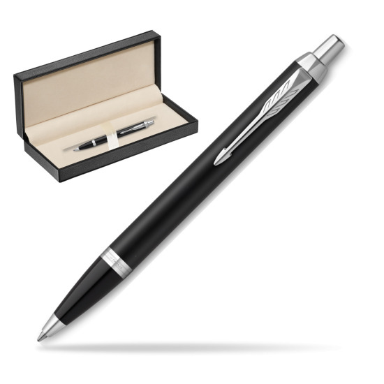 Długopis Parker IM Essential czarny mat CT w pudełku classic pure black
