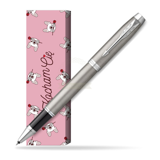 Pióro kulkowe Parker IM Essential Stainless Steel CT w obwolucie Sweet Rose