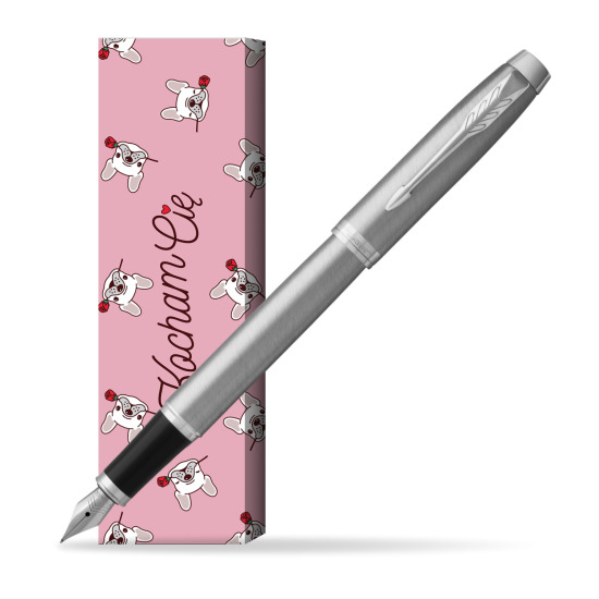 Pióro wieczne Parker IM Essential Stainless Steel CT w obwolucie Sweet Rose