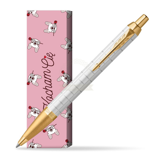 Długopis Parker IM Premium Pearl GT w obwolucie Sweet Rose