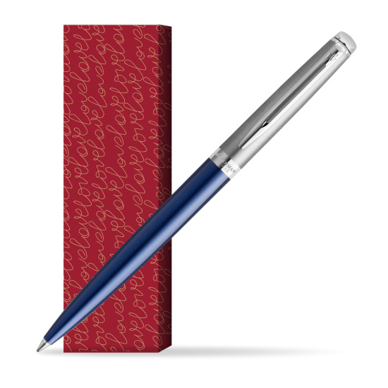 Długopis Waterman Hemisphere Essential Metaliczna Niebieska CT w obwolucie True Love