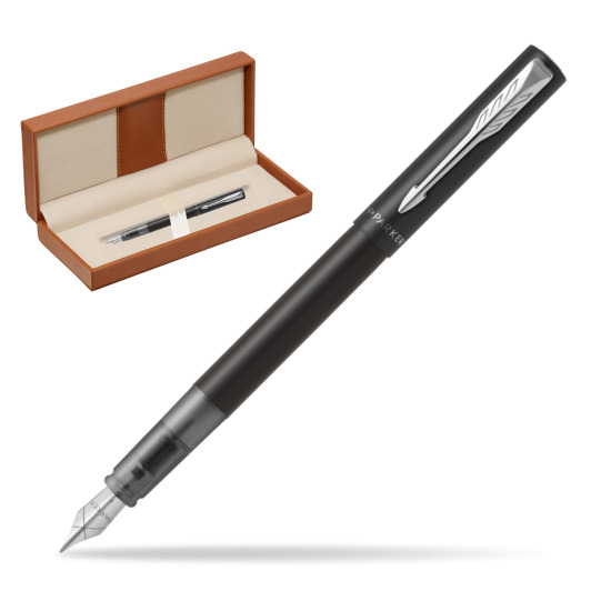 Pióro wieczne Parker Vector XL Black w pudełku classic brown