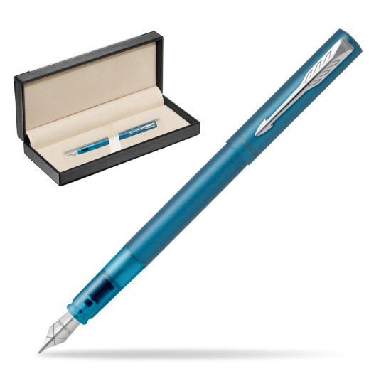 Pióro wieczne Parker Vector XL Teal w pudełku classic black